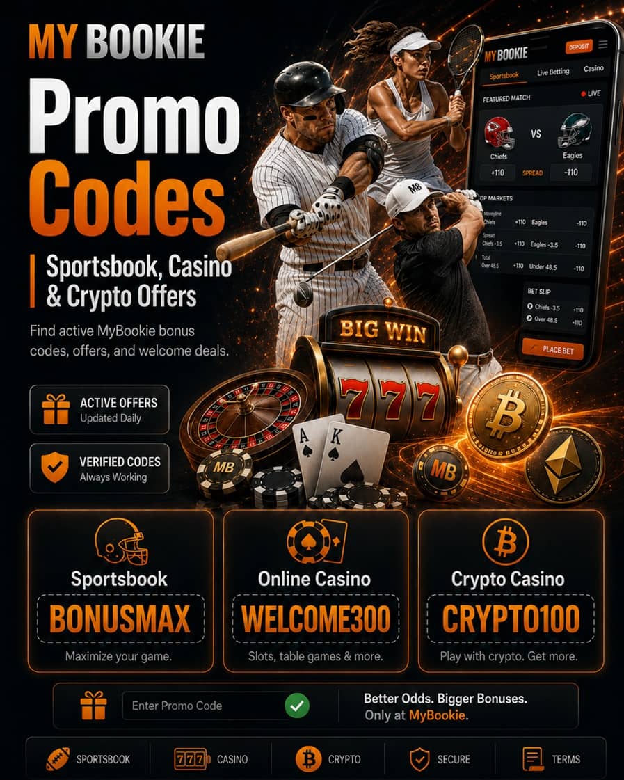 Promo code field on the Mybookie registration form