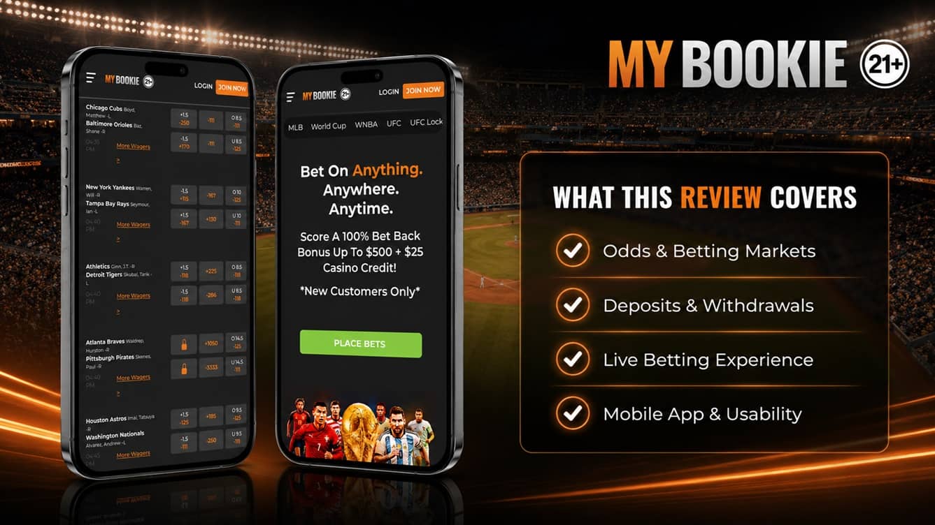 General overview of the Mybookie sportsbook