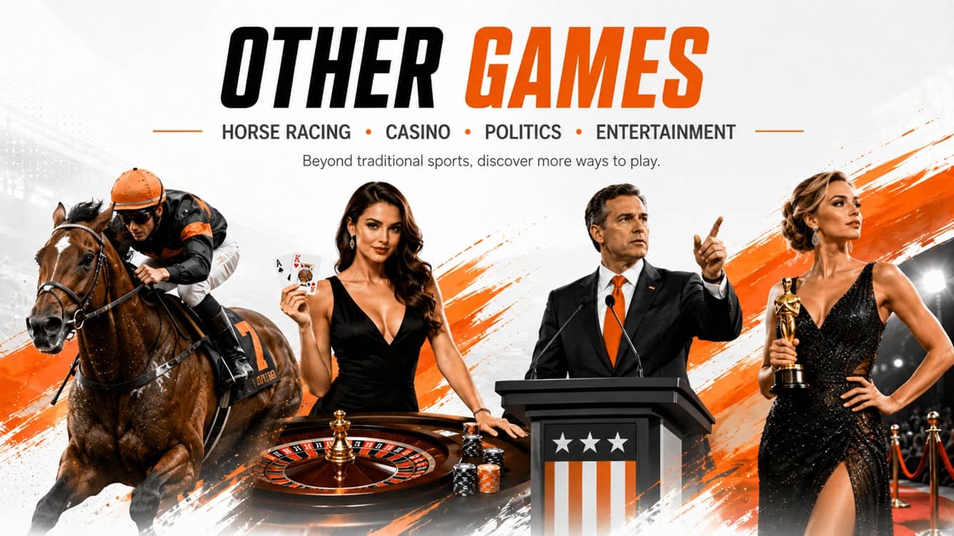 Horse racing and casino options at Mybookie